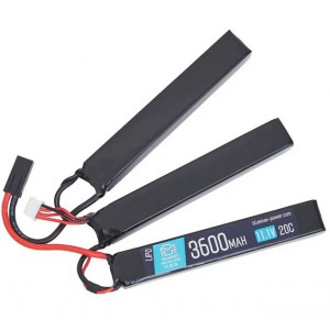 Аккумулятор LiPo 11.1V 3600mAh 20C нунчаки (BlueMAX) (Mini Tamiya) 3 x (16 x 20.5 x 128mm)